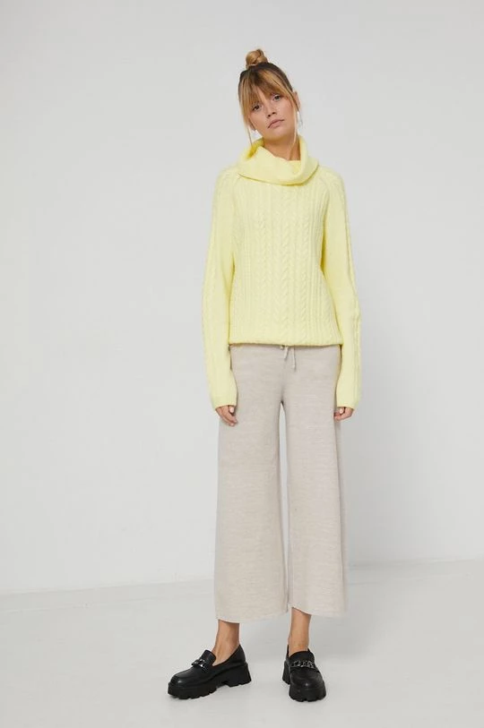 Γυναικεία Χωρίς φερμουάρ Medicine - Πουλόβερ με προσθήκη μαλλιού Comfort Zone ανοιχτό κίτρινο 4 Γυναικεία Χωρίς φερμουάρ Medicine - Πουλόβερ με προσθήκη μαλλιού Comfort Zone ανοιχτό κίτρινο - Image 2
