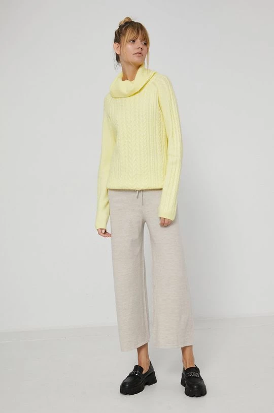 Γυναικεία Χωρίς φερμουάρ Medicine - Πουλόβερ με προσθήκη μαλλιού Comfort Zone ανοιχτό κίτρινο 6 Γυναικεία Χωρίς φερμουάρ Medicine - Πουλόβερ με προσθήκη μαλλιού Comfort Zone ανοιχτό κίτρινο - Image 4