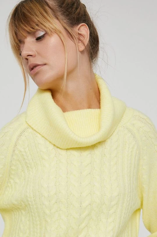 Γυναικεία Χωρίς φερμουάρ Medicine - Πουλόβερ με προσθήκη μαλλιού Comfort Zone ανοιχτό κίτρινο 7 Γυναικεία Χωρίς φερμουάρ Medicine - Πουλόβερ με προσθήκη μαλλιού Comfort Zone ανοιχτό κίτρινο - Image 5