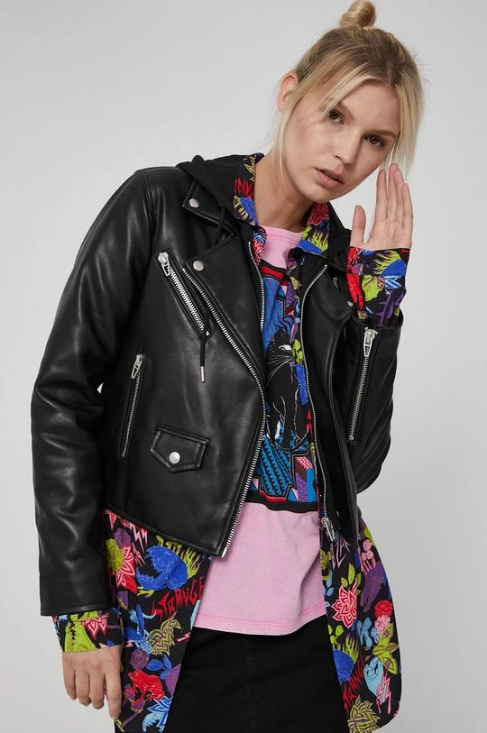 Γυναικεία Κοντά μπουφάν Medicine - Ραμόνεσκα Essential μαύρο 6 Γυναικεία Κοντά μπουφάν Medicine - Ραμόνεσκα Essential μαύρο - Image 4