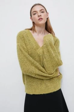 Γυναικεία Χωρίς φερμουάρ Πουλόβερ Medicine κίτρινο -Medicine Κατάστημα unnamed file 1180