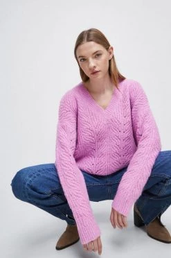 Γυναικεία Χωρίς φερμουάρ Πουλόβερ Medicine μοβ -Medicine Κατάστημα unnamed file 1186