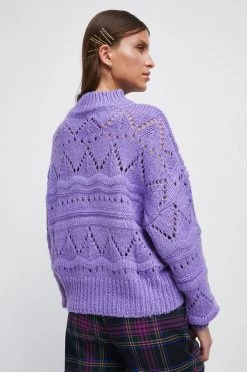 Γυναικεία Χωρίς φερμουάρ Πουλόβερ Medicine μοβ -Medicine Κατάστημα unnamed file 1196