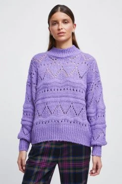 Γυναικεία Χωρίς φερμουάρ Πουλόβερ Medicine μοβ -Medicine Κατάστημα unnamed file 1197