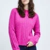 Γυναικεία Χωρίς φερμουάρ Πουλόβερ με προσθήκη μαλλιού Medicine χρώμα: ροζ