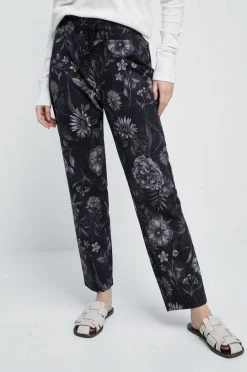 Γυναικεία Παντελόνια φόρμας Παντελόνι φόρμας Medicine μαύρο