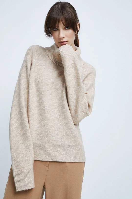 Γυναικεία Χωρίς φερμουάρ Πουλόβερ Medicine μπεζ 6 Γυναικεία Χωρίς φερμουάρ Πουλόβερ Medicine μπεζ - Image 4