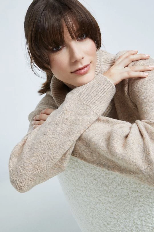 Γυναικεία Χωρίς φερμουάρ Πουλόβερ Medicine μπεζ 7 Γυναικεία Χωρίς φερμουάρ Πουλόβερ Medicine μπεζ - Image 5