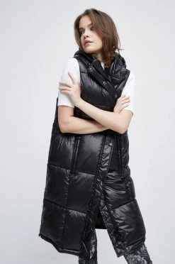 Medicine Κατάστημα 51 Γυναικεία Γιλέκα Αμάνικο μπουφάν Medicine μαύρο