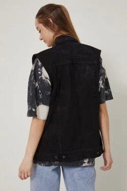 Γυναικεία Γιλέκα Γιλέκο τζιν Medicine χρώμα: μαύρο -Medicine Κατάστημα unnamed file 1432