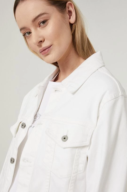 Γυναικεία Κοντά μπουφάν Τζιν μπουφάν Medicine χρώμα: άσπρο, 8 Γυναικεία Κοντά μπουφάν Τζιν μπουφάν Medicine χρώμα: άσπρο, - Image 6