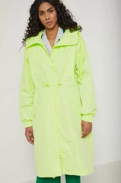 Γυναικεία Μακριά μπουφάν Eπανωφόρι Medicine χρώμα: πράσινο