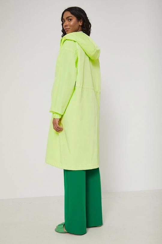 Γυναικεία Μακριά μπουφάν Eπανωφόρι Medicine χρώμα: πράσινο 7 Γυναικεία Μακριά μπουφάν Eπανωφόρι Medicine χρώμα: πράσινο - Image 5