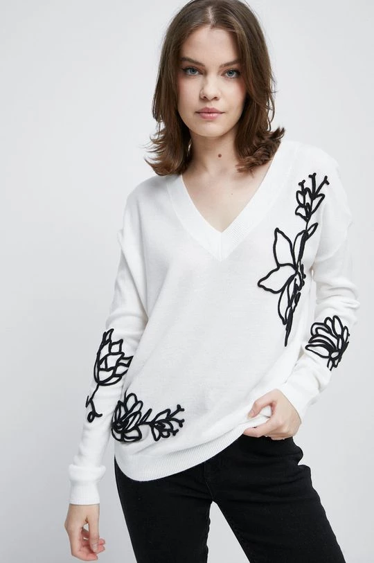 Γυναικεία Χωρίς φερμουάρ Πουλόβερ Medicine μπεζ 6 Γυναικεία Χωρίς φερμουάρ Πουλόβερ Medicine μπεζ - Image 4