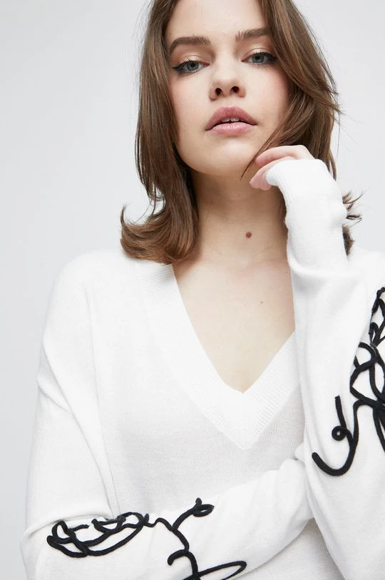 Γυναικεία Χωρίς φερμουάρ Πουλόβερ Medicine μπεζ 7 Γυναικεία Χωρίς φερμουάρ Πουλόβερ Medicine μπεζ - Image 5