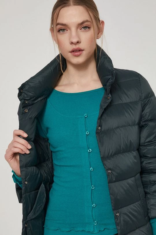 Γυναικεία Κοντά μπουφάν Medicine - Μπουφάν με επένδυση από πούπουλα Essential Medicine - Μπουφάν με επένδυση από πούπουλα Essential σκούρο πράσινο 8 Γυναικεία Κοντά μπουφάν Medicine - Μπουφάν με επένδυση από πούπουλα Essential Medicine - Μπουφάν με επένδυση από πούπουλα Essential σκούρο πράσινο - Image 6