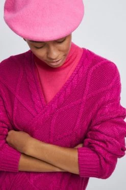 Γυναικεία Με φερμουάρ Πλεκτή ζακέτα Medicine ροζ -Medicine Κατάστημα unnamed file 159