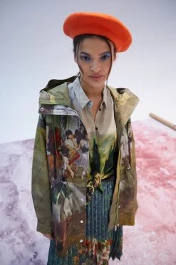 Γυναικεία Μακριά μπουφάν Medicine - Eπανωφόρι Eviva L'arte πολύχρωμο