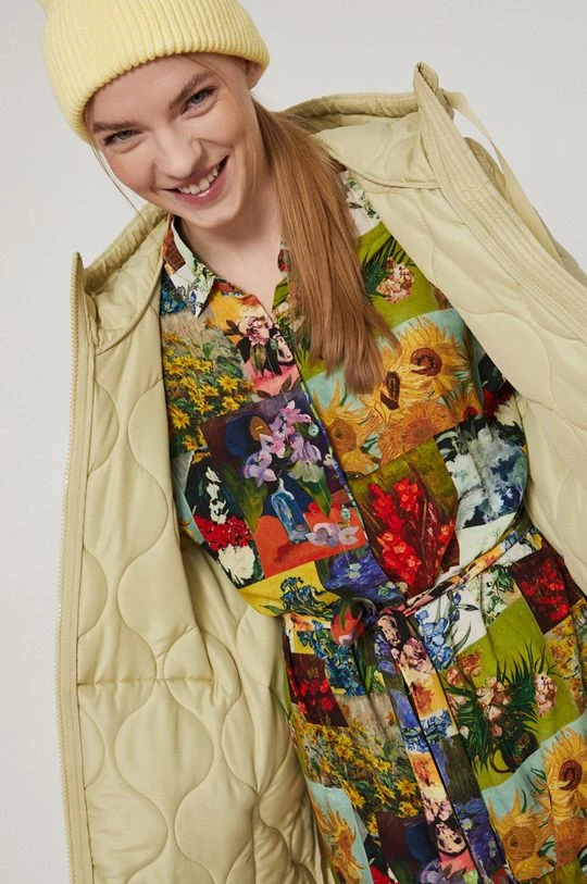 Γυναικεία Μακριά μπουφάν Medicine - Μπουφάν Essential χλωμό πράσινο 8 Γυναικεία Μακριά μπουφάν Medicine - Μπουφάν Essential χλωμό πράσινο - Image 6