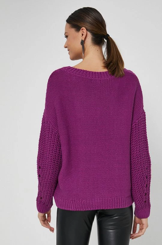 Γυναικεία Χωρίς φερμουάρ Medicine - Πουλόβερ Distorted Blooms μωβ 5 Γυναικεία Χωρίς φερμουάρ Medicine - Πουλόβερ Distorted Blooms μωβ - Image 3