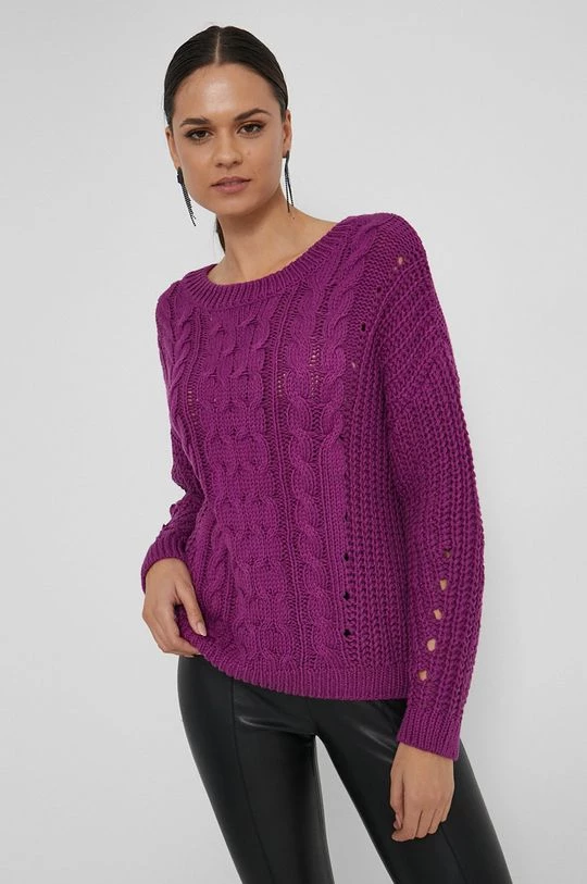 Γυναικεία Χωρίς φερμουάρ Medicine - Πουλόβερ Distorted Blooms μωβ 6 Γυναικεία Χωρίς φερμουάρ Medicine - Πουλόβερ Distorted Blooms μωβ - Image 4