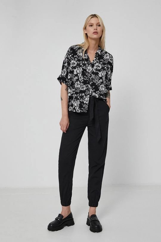 Γυναικεία Υφασμάτινα Medicine - Παντελόνι Basic βρώμικο ροζ 4 Γυναικεία Υφασμάτινα Medicine - Παντελόνι Basic βρώμικο ροζ - Image 2