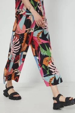 Γυναικεία Υφασμάτινα Παντελόνι Medicine πολύχρωμο -Medicine Κατάστημα unnamed file 1810