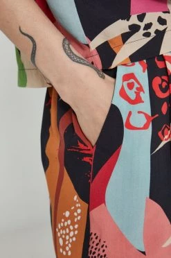 Γυναικεία Υφασμάτινα Παντελόνι Medicine πολύχρωμο -Medicine Κατάστημα unnamed file 1811