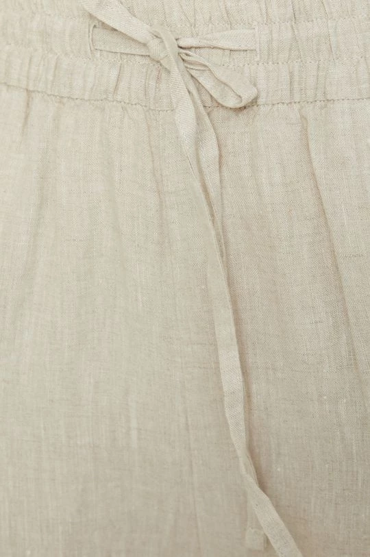 Γυναικεία Υφασμάτινα Λινό παντελόνι Medicine μπεζ 6 Γυναικεία Υφασμάτινα Λινό παντελόνι Medicine μπεζ - Image 4