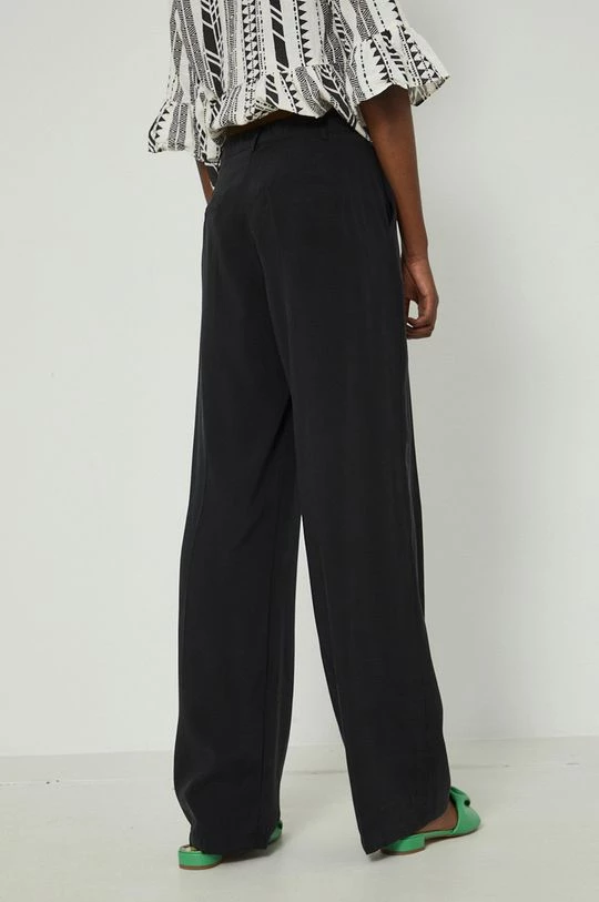 Γυναικεία Υφασμάτινα Παντελόνι Medicine χρώμα: μαύρο 5 Γυναικεία Υφασμάτινα Παντελόνι Medicine χρώμα: μαύρο - Image 3