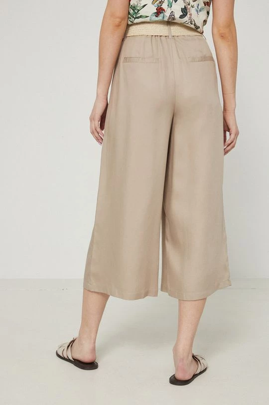 Γυναικεία Υφασμάτινα Παντελόνι Medicine χρώμα: μπεζ, 5 Γυναικεία Υφασμάτινα Παντελόνι Medicine χρώμα: μπεζ, - Image 3