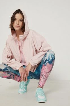 Γυναικεία Κοντά μπουφάν Μπουφάν Medicine χρώμα: ροζ,