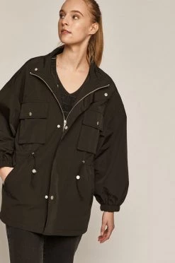 Γυναικεία Κοντά μπουφάν Medicine - Μπουφάν Frida μαύρο