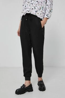 Γυναικεία Υφασμάτινα Medicine - Παντελόνι Essential μαύρο