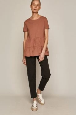 Γυναικεία Υφασμάτινα Medicine - Παντελόνι Basic χρώμα της άμμου -Medicine Κατάστημα unnamed file 2122