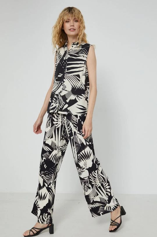 Γυναικεία Υφασμάτινα Παντελόνι Medicine μαύρο 3 Γυναικεία Υφασμάτινα Παντελόνι Medicine μαύρο