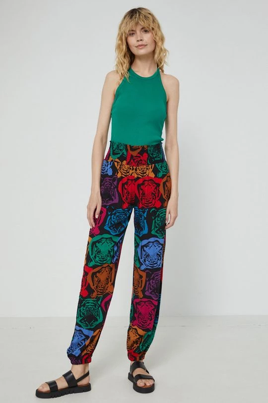 Γυναικεία Υφασμάτινα Παντελόνι Medicine πολύχρωμο 5 Γυναικεία Υφασμάτινα Παντελόνι Medicine πολύχρωμο - Image 3