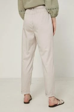 Γυναικεία Υφασμάτινα Παντελόνι Medicine χρώμα: μπεζ -Medicine Κατάστημα unnamed file 2180