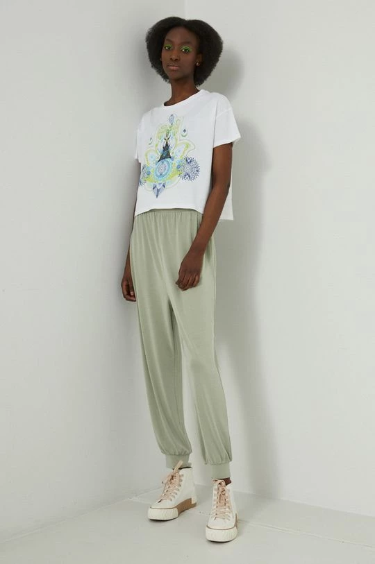 Γυναικεία Παντελόνια φόρμας Παντελόνι φόρμας Medicine χρώμα: τιρκουάζ 4 Γυναικεία Παντελόνια φόρμας Παντελόνι φόρμας Medicine χρώμα: τιρκουάζ - Image 2