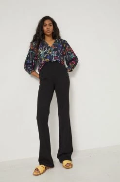 Γυναικεία Παντελόνια φόρμας Παντελόνι Medicine χρώμα: μαύρο