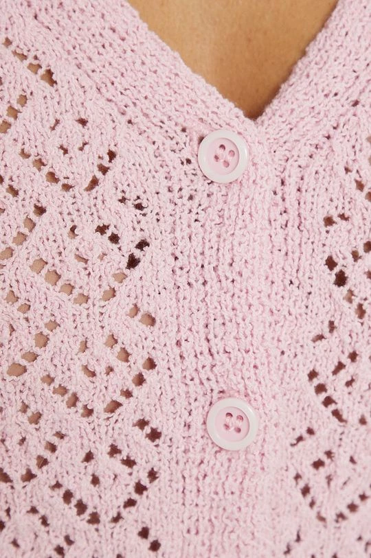 Γυναικεία Με φερμουάρ Πλεκτή ζακέτα Medicine χρώμα: ροζ 7 Γυναικεία Με φερμουάρ Πλεκτή ζακέτα Medicine χρώμα: ροζ - Image 5