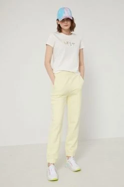 Γυναικεία Παντελόνια φόρμας Medicine - Παντελόνι Basic χλωμό πράσινο -Medicine Κατάστημα unnamed file 2301