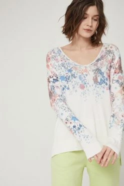 Γυναικεία Χωρίς φερμουάρ Medicine - Πουλόβερ Flower Oasis κρεμ