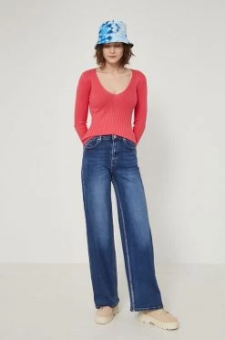 Γυναικεία Χωρίς φερμουάρ Medicine - Πουλόβερ Basic έντονο ροζ