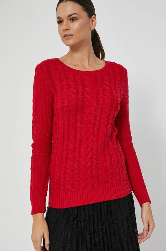 Γυναικεία Χωρίς φερμουάρ Medicine - Πουλόβερ Basic κόκκινο 6 Γυναικεία Χωρίς φερμουάρ Medicine - Πουλόβερ Basic κόκκινο - Image 4