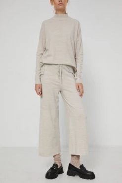 Γυναικεία Παντελόνια φόρμας Medicine - Παντελόνι Timeless Capsule χρώμα της άμμου