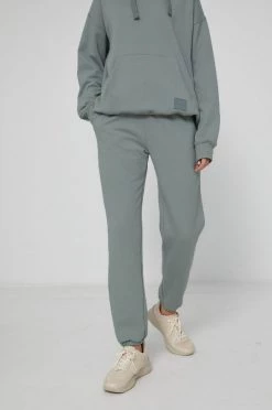 Γυναικεία Παντελόνια φόρμας Medicine - Παντελόνι Basic χλωμό πράσινο