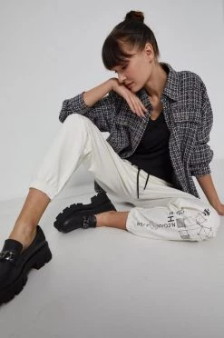 Γυναικεία Παντελόνια φόρμας Medicine - Παντελόνι Universum λευκό