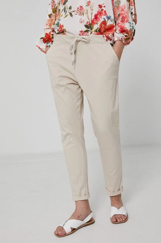 Γυναικεία Υφασμάτινα Medicine - Παντελόνι Essential χρώμα της άμμου 3 Γυναικεία Υφασμάτινα Medicine - Παντελόνι Essential χρώμα της άμμου