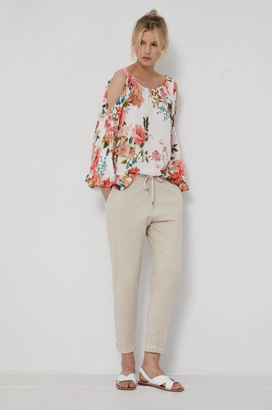 Γυναικεία Υφασμάτινα Medicine - Παντελόνι Essential χρώμα της άμμου 4 Γυναικεία Υφασμάτινα Medicine - Παντελόνι Essential χρώμα της άμμου - Image 2